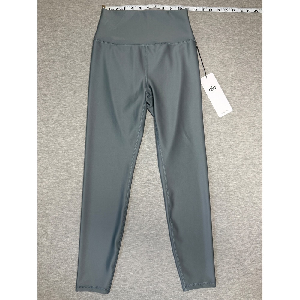 Alo Yoga Airlift High Waist Leggings W5766R Chrome Gray Womens Medium NWT